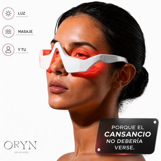 Gafas electro estimulación/luz roja anti-ojeras ORYN REDUCTION